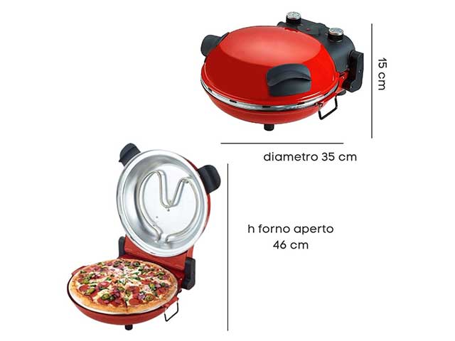 Forno pizza mb2300