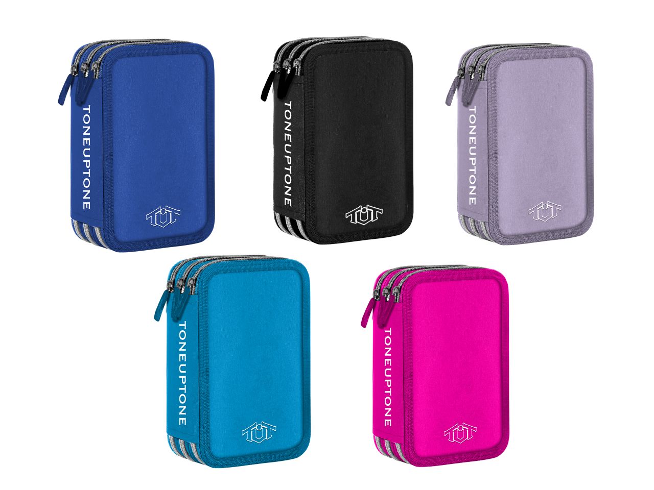Astuccio 3 zip giotto turbocolor