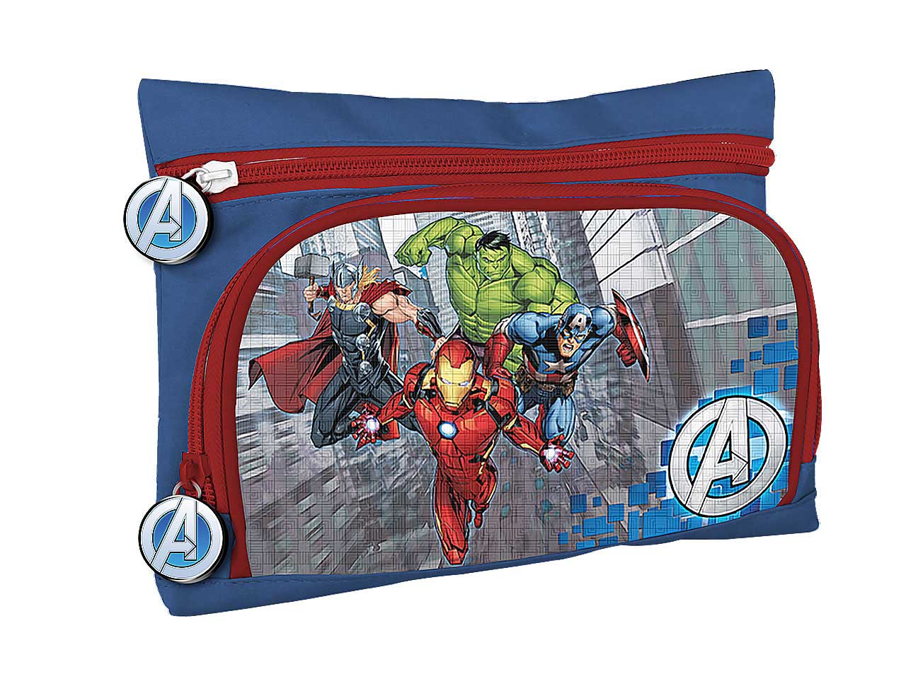 Avengers taschetta 2 zip