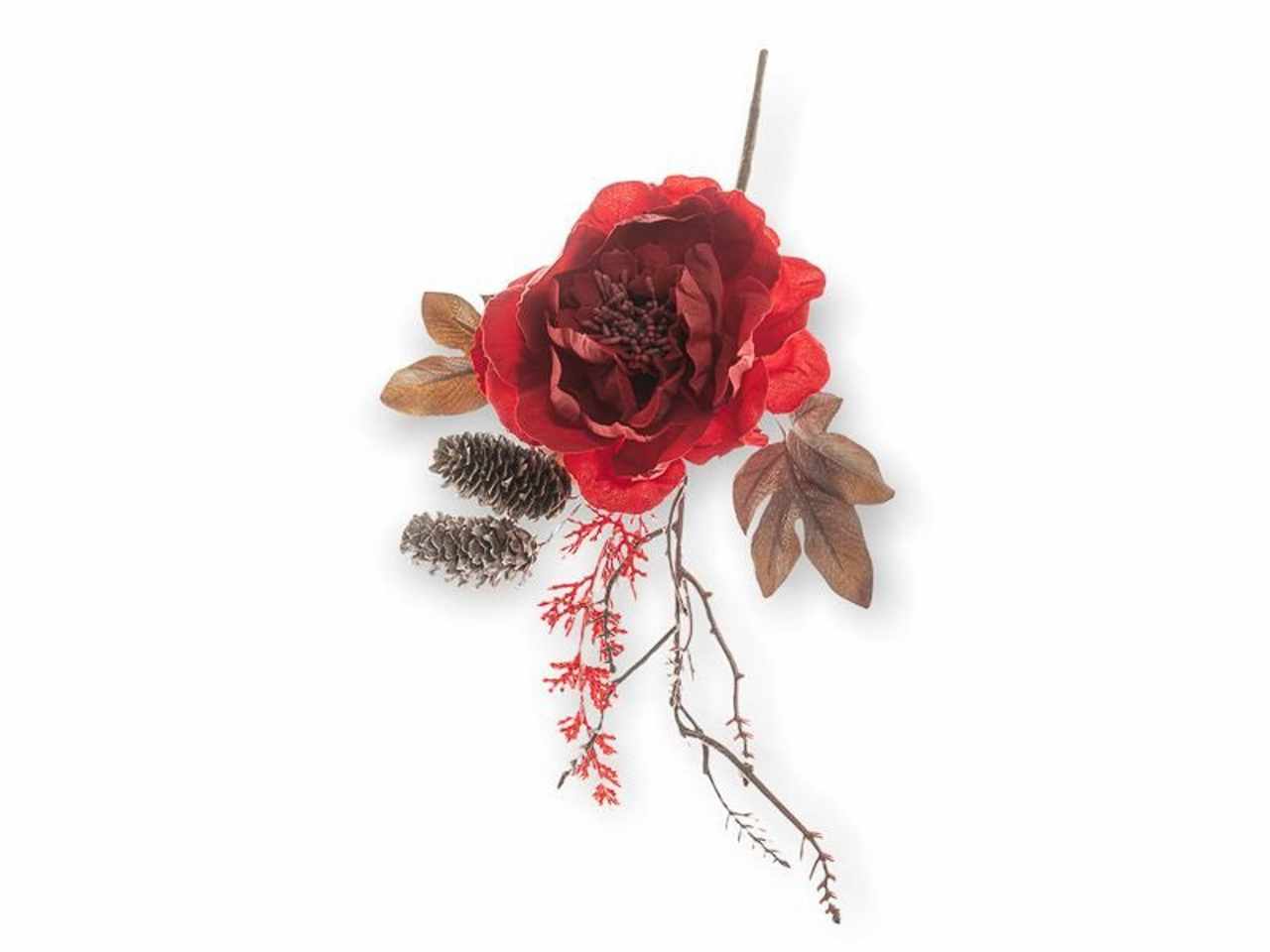 Peonia rossa 36cm 1nhz1880