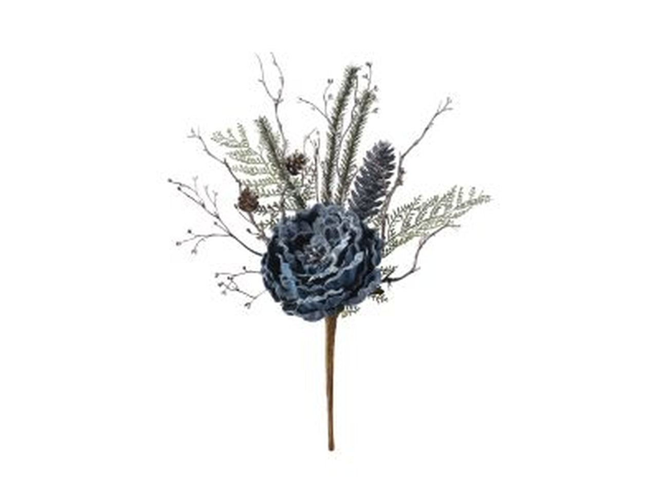 Ramo peonia 41cm blue