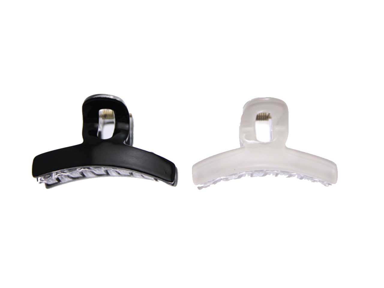 Pinza mini nero e bianco 2pz