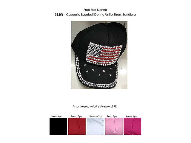 Cappello mare linea sweet years donna strass