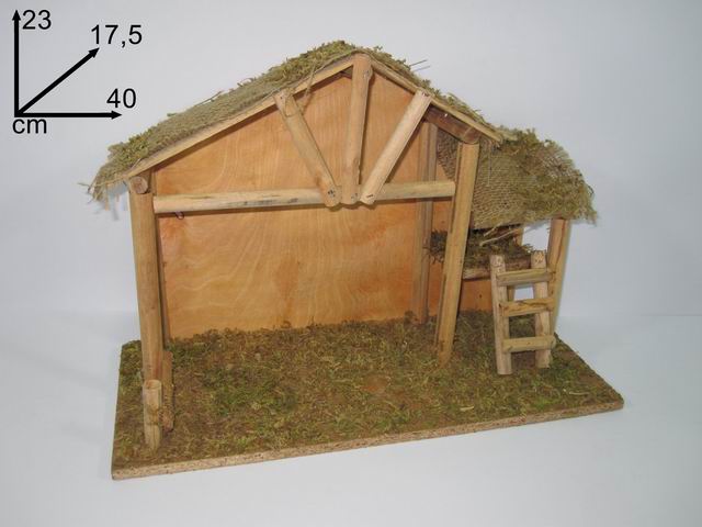 Capanna vuota 40x17.5x23cm