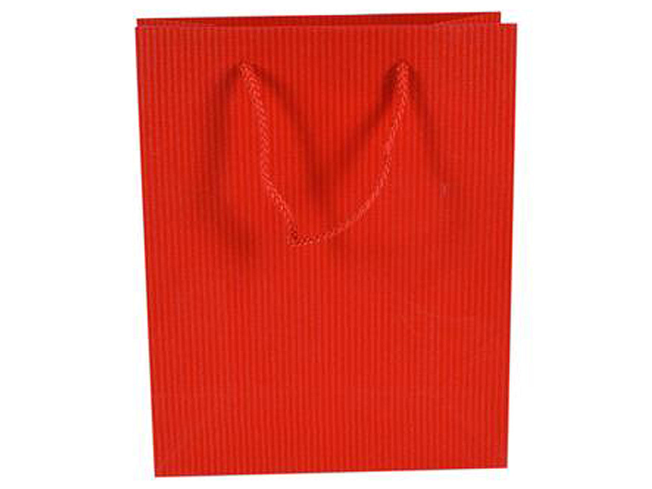 Busta rigata luc.25x20x8 rossa gi006628a