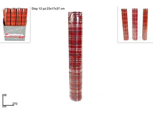 Nastro 36x270cm quadri lu001685c
