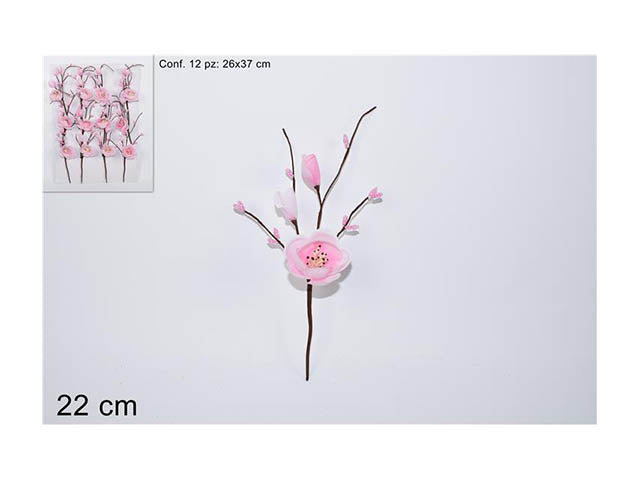 Spillone fiore di pesco 22cm mo001323