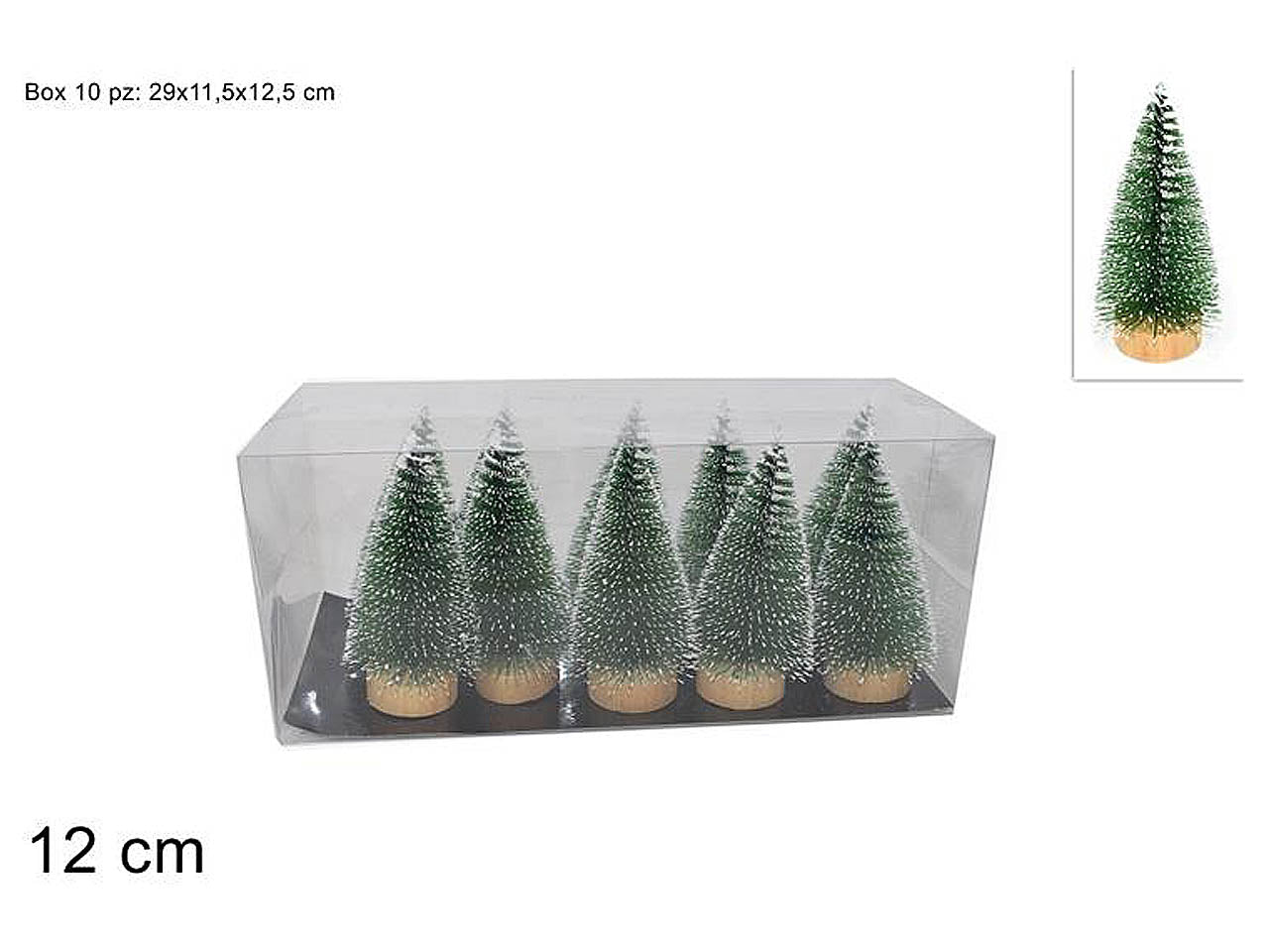 Alberi 10 pezzi 12cm