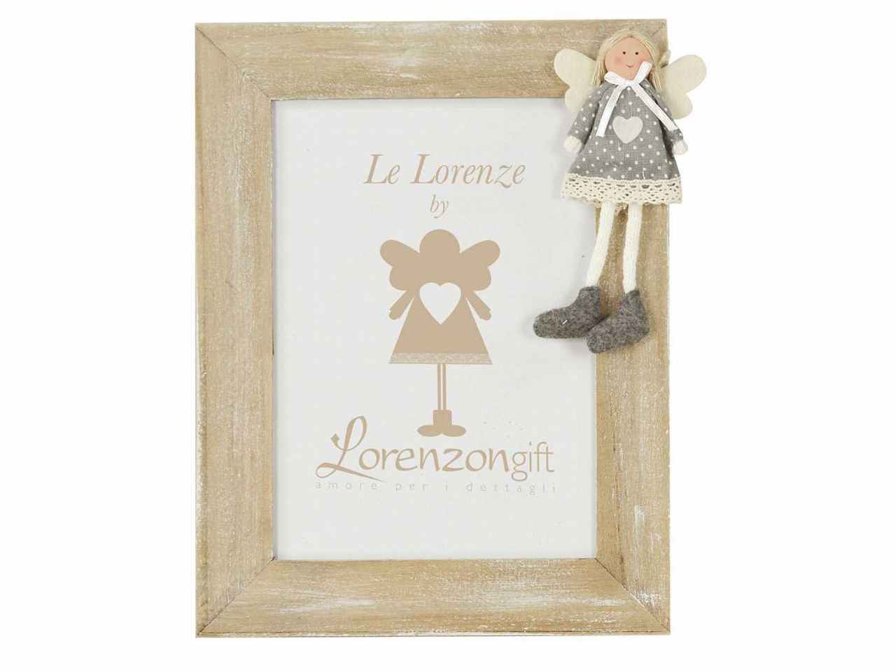 Porta foto grigio pois 25,5xh33cm9172680000