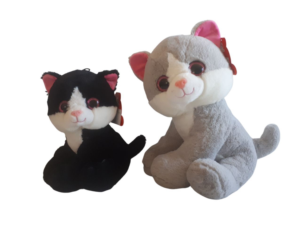 Peluche gatto trilly 40cm in due assortimenti