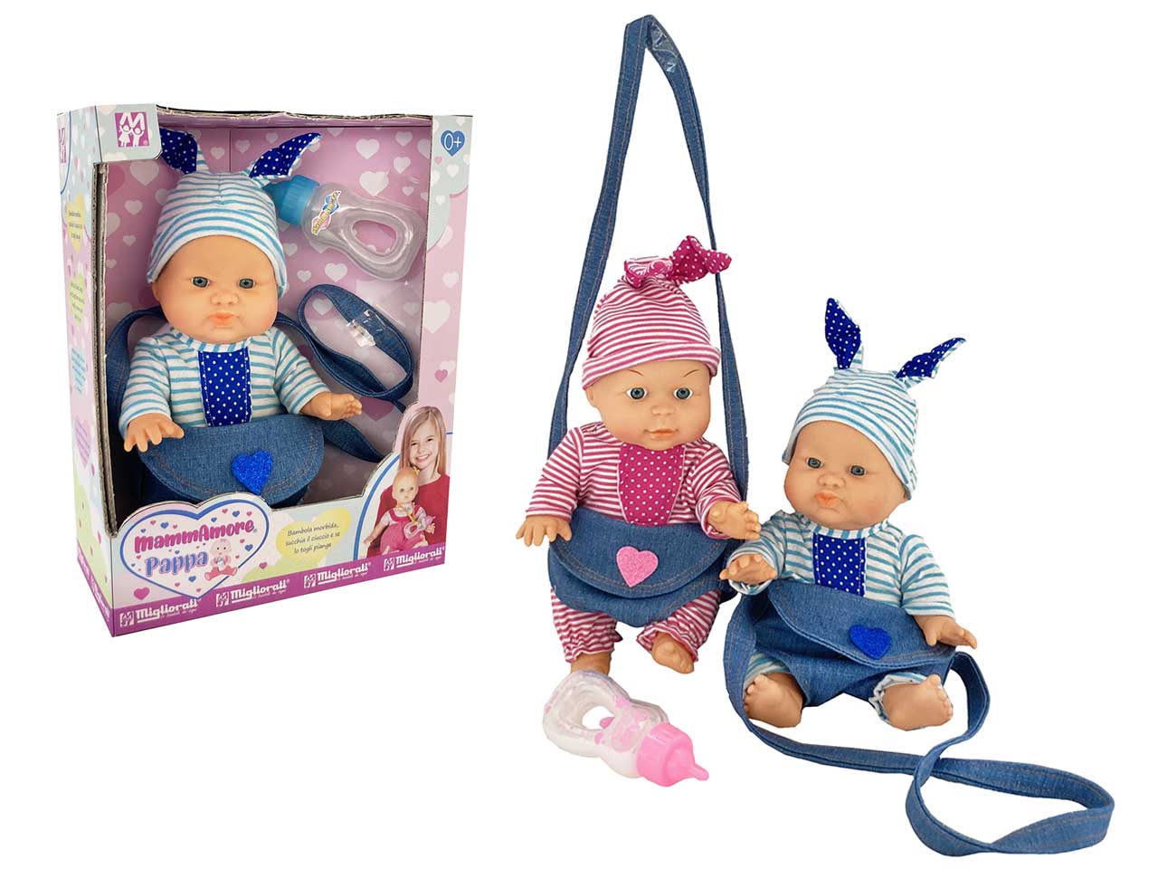 Bambola mammamore kokolini bag modelli assortiti