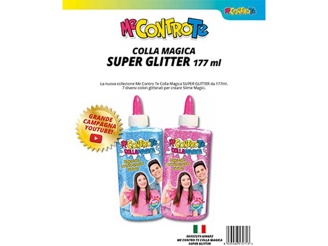 Me contro Te Colla Magica super glitterata per bambini - Game Vision $
