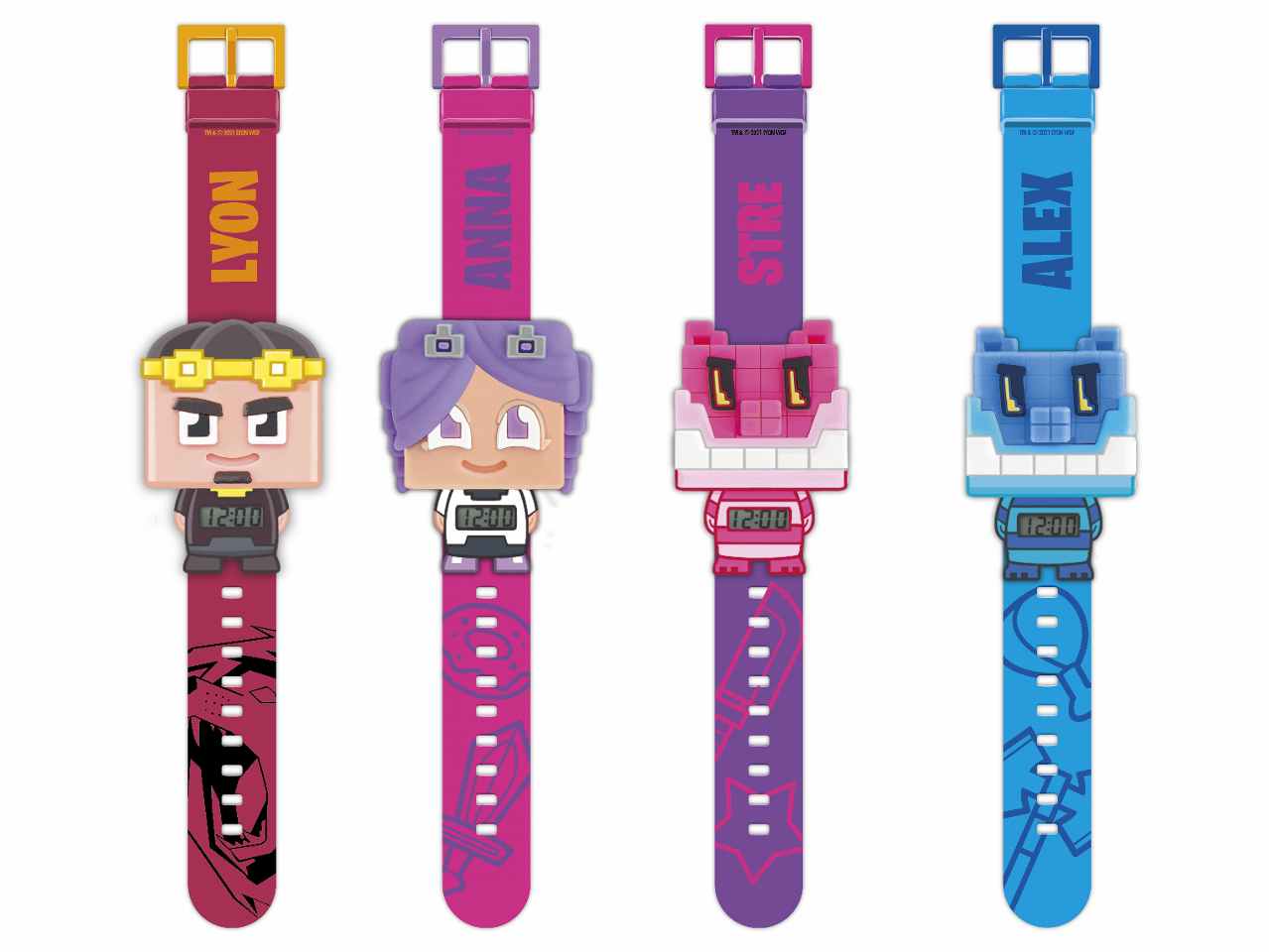 Lyon Gamer Orologio con personaggio 3D per bambini - Game Vision