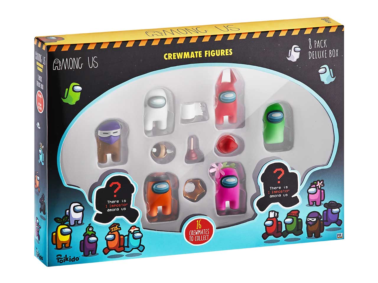 Among Us Crewmates 8 personaggi da 5 cm - Game Vision