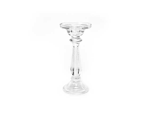 Linea boheme portacandela in cristallo con base h.20cm36291