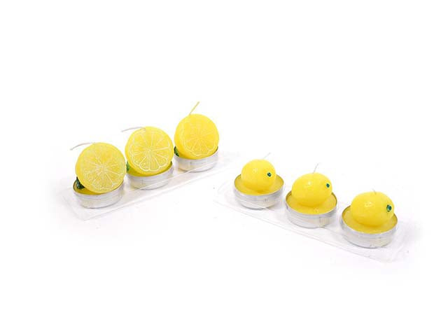 T-light profumata lemon 3 pezzi 48027