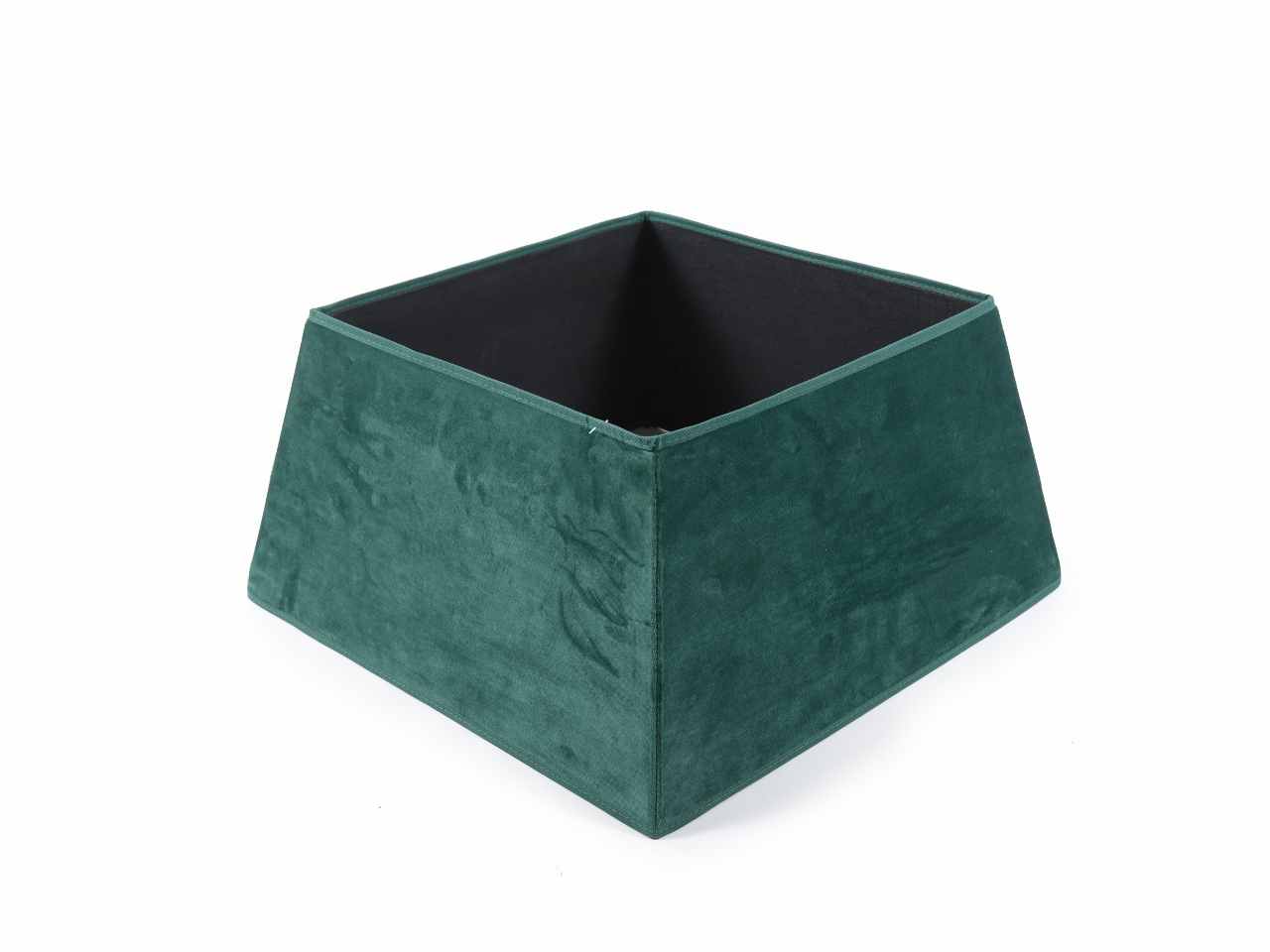 Copribase per albero in velluto 49x49x27cm in confezione appenderia