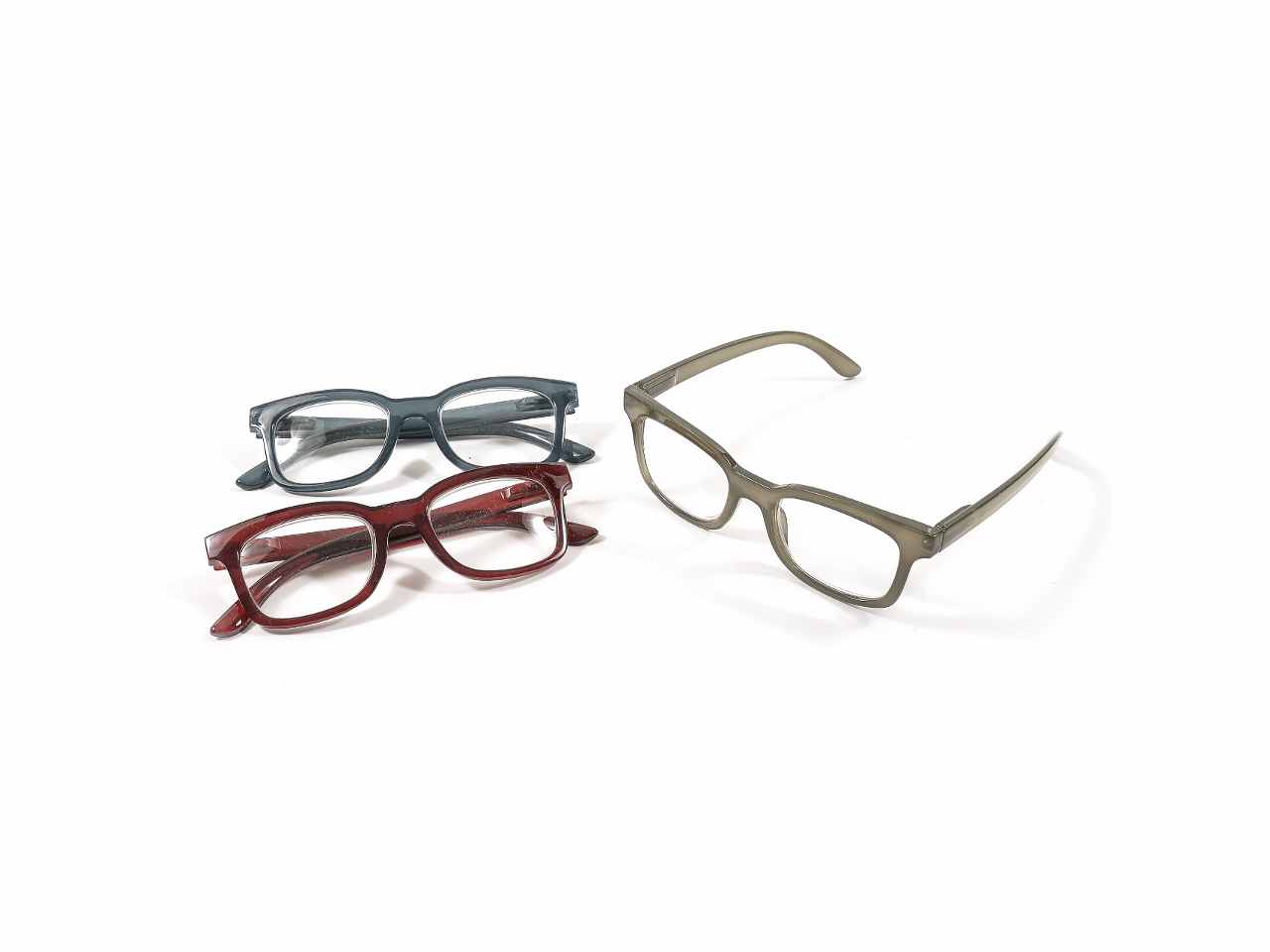 Occhiali da lettura friends con custodia diottria 3 colori assortiti