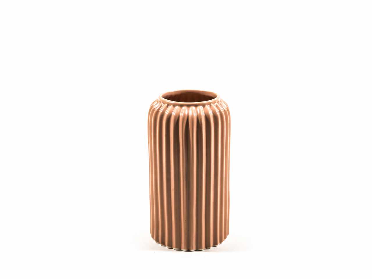 Vaso in porcellana d.10xh.15.8cm