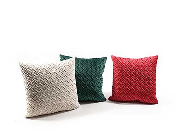 Cuscino vell.intrecciato 45cm 53524