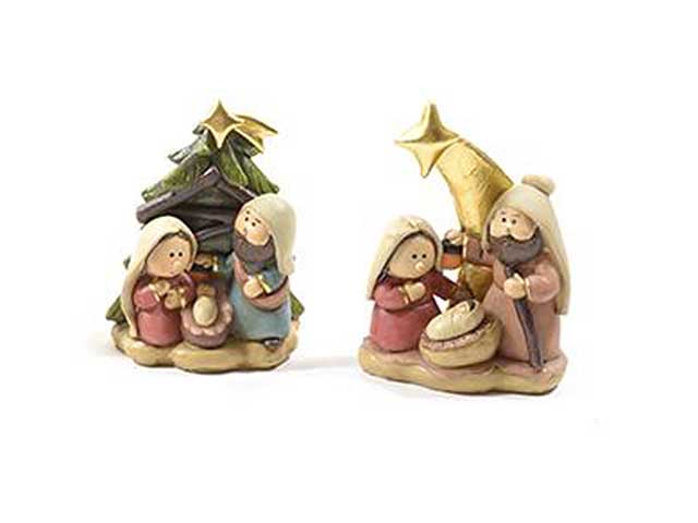 Presepe in ceramica 9x5xh.12,7cm 65664