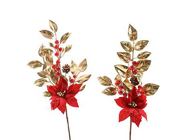 L.golden age pick stella di natale 48cm