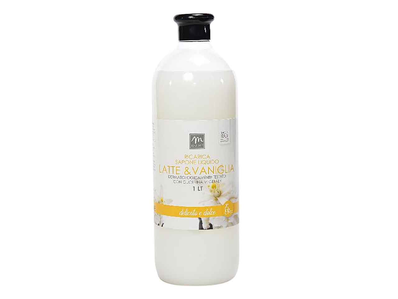 Sapone liquido fragranza vaniglia ricarica da 1000ml
