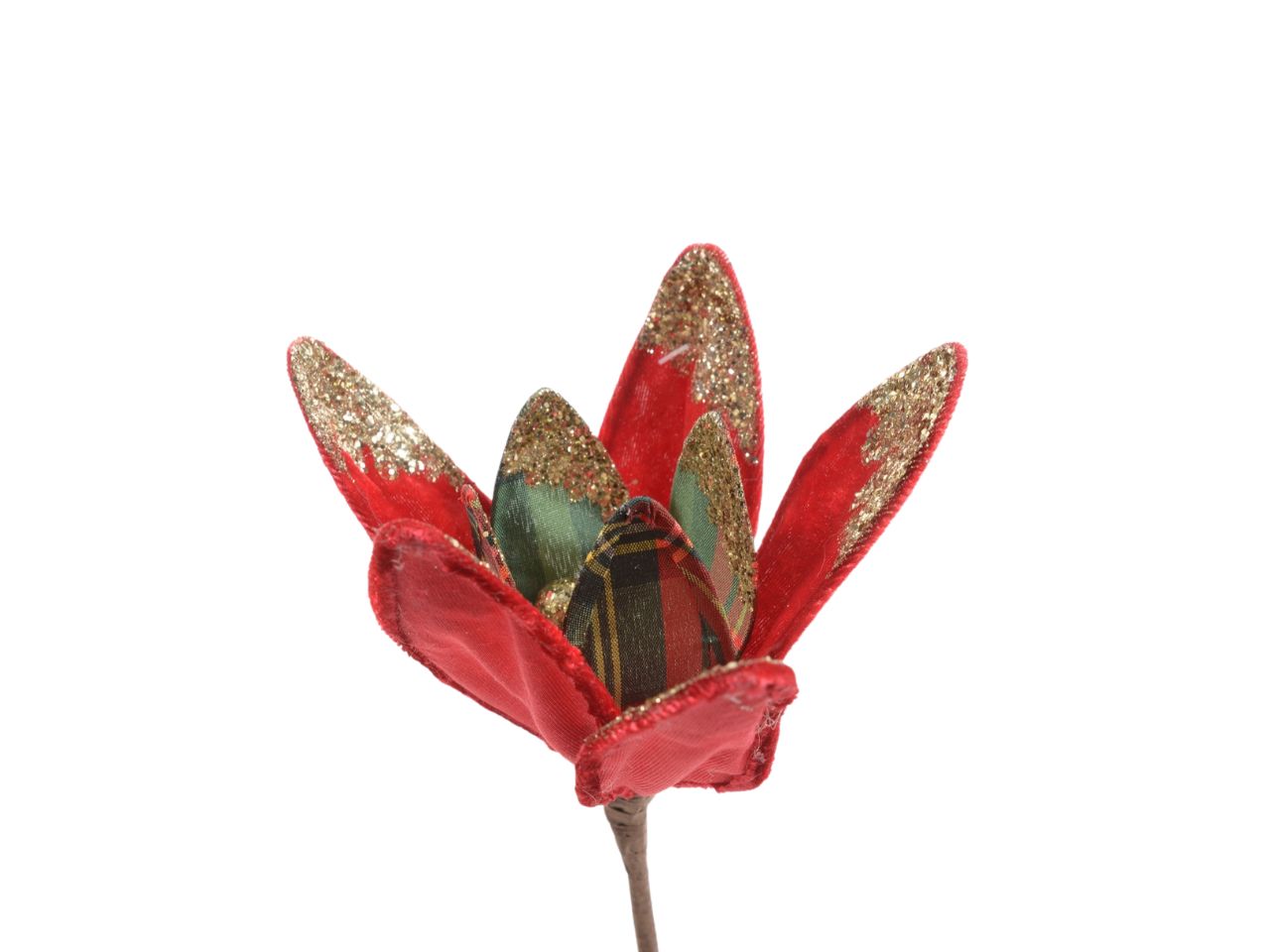 Pick fiore in stoffa diam. 20cm