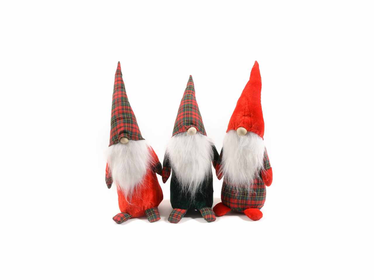 Babbo natale h.38x13x10 cm assortito