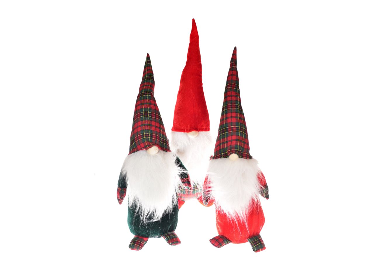 Babbo natale grande h.50x19x16 assortito