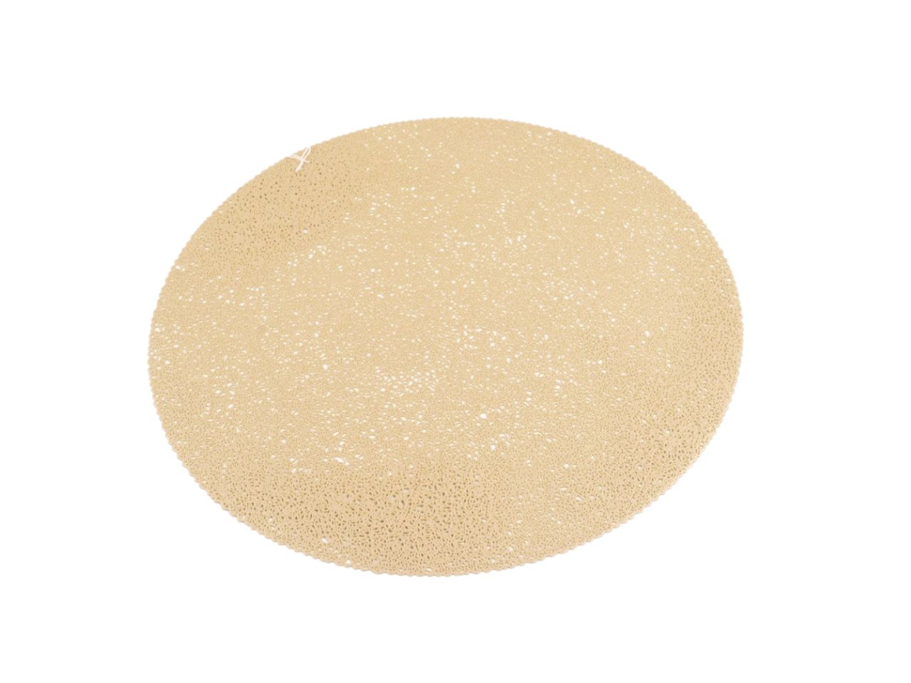 Sottopiatto oro in pvc diam.38cm