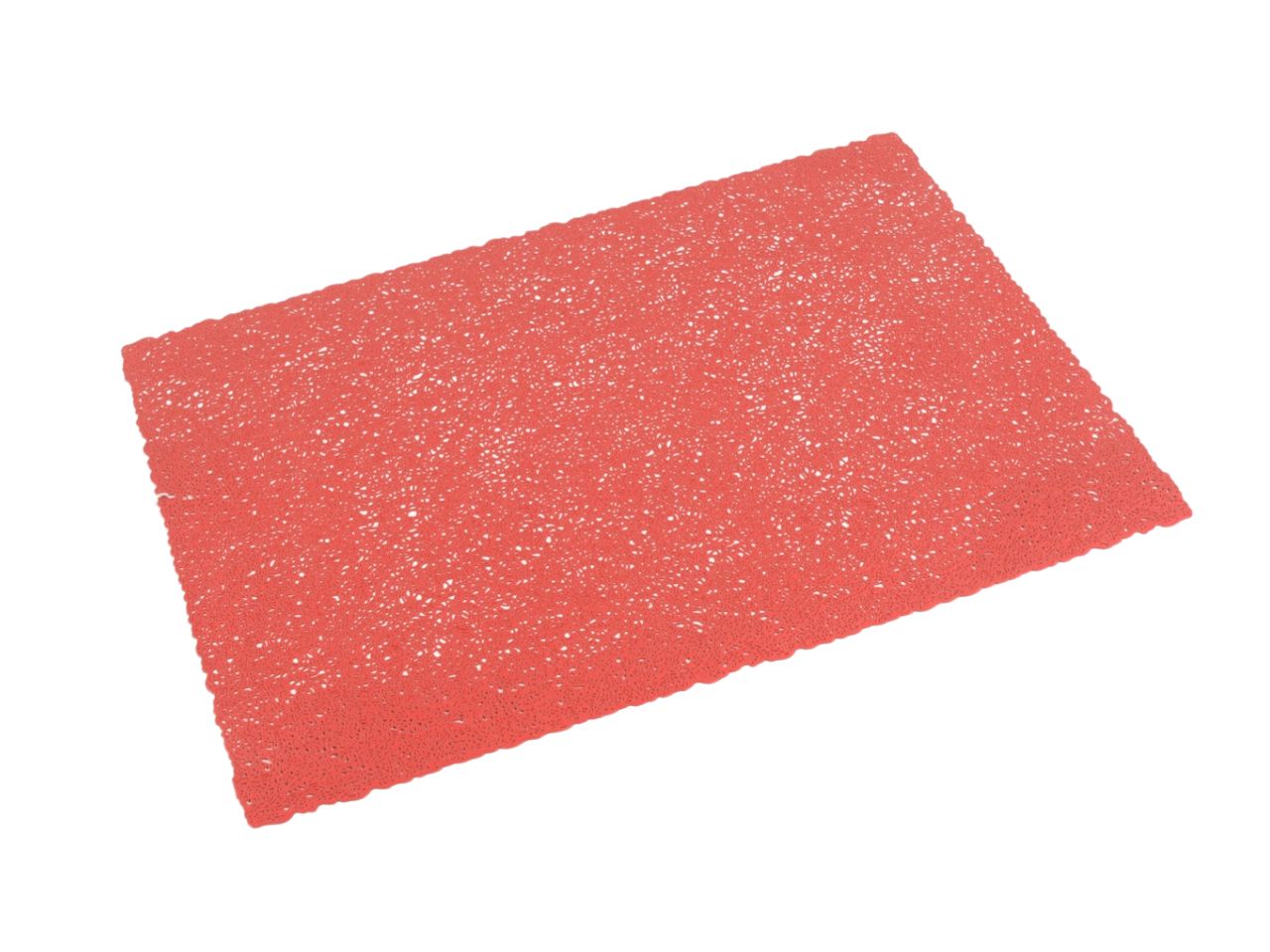 Tovaglietta rossa in pvc 30x45cm