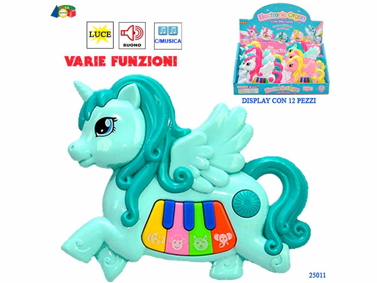Pianola unicorno 25011