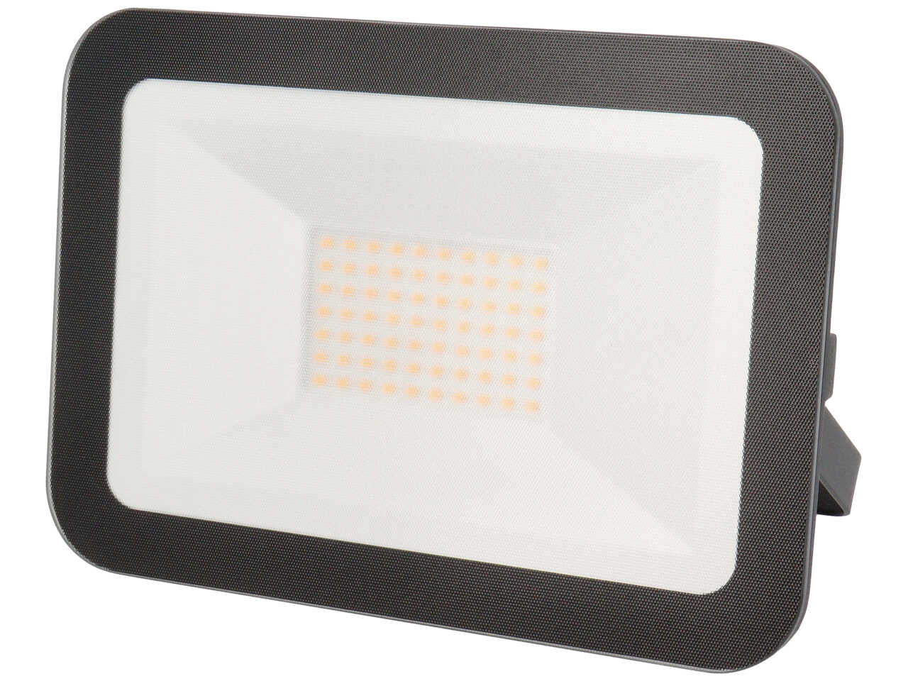 Faretto esterno led 50W nero bianco caldo - Fai srl