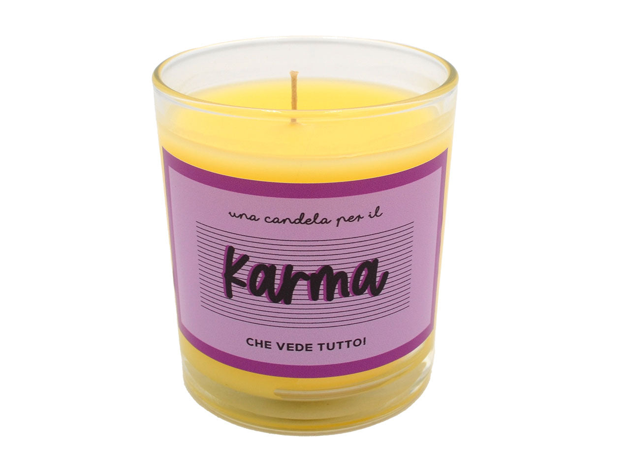 Una candela per momenti divertenti-karma