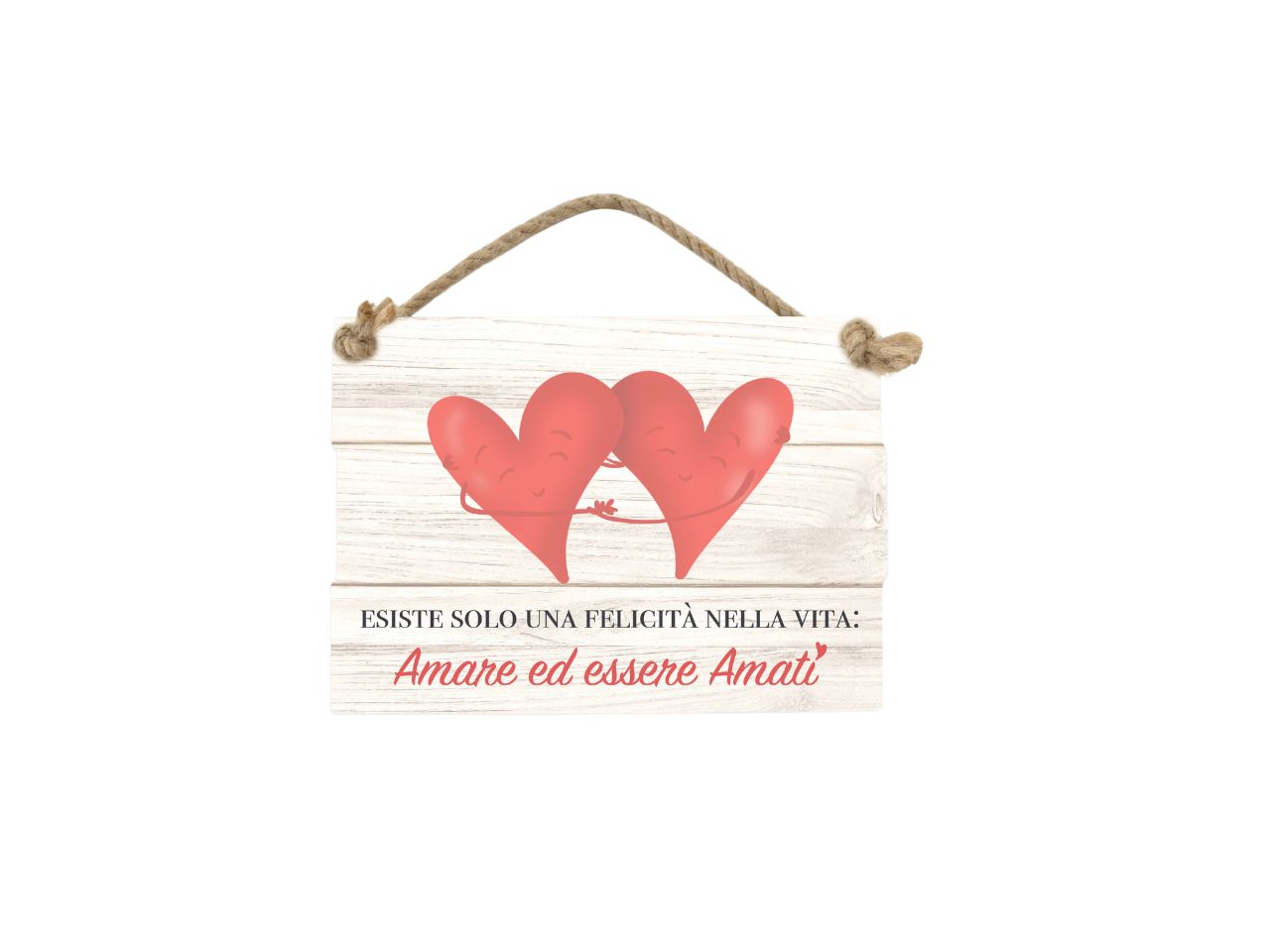 Targhetta amare ed essere amati
