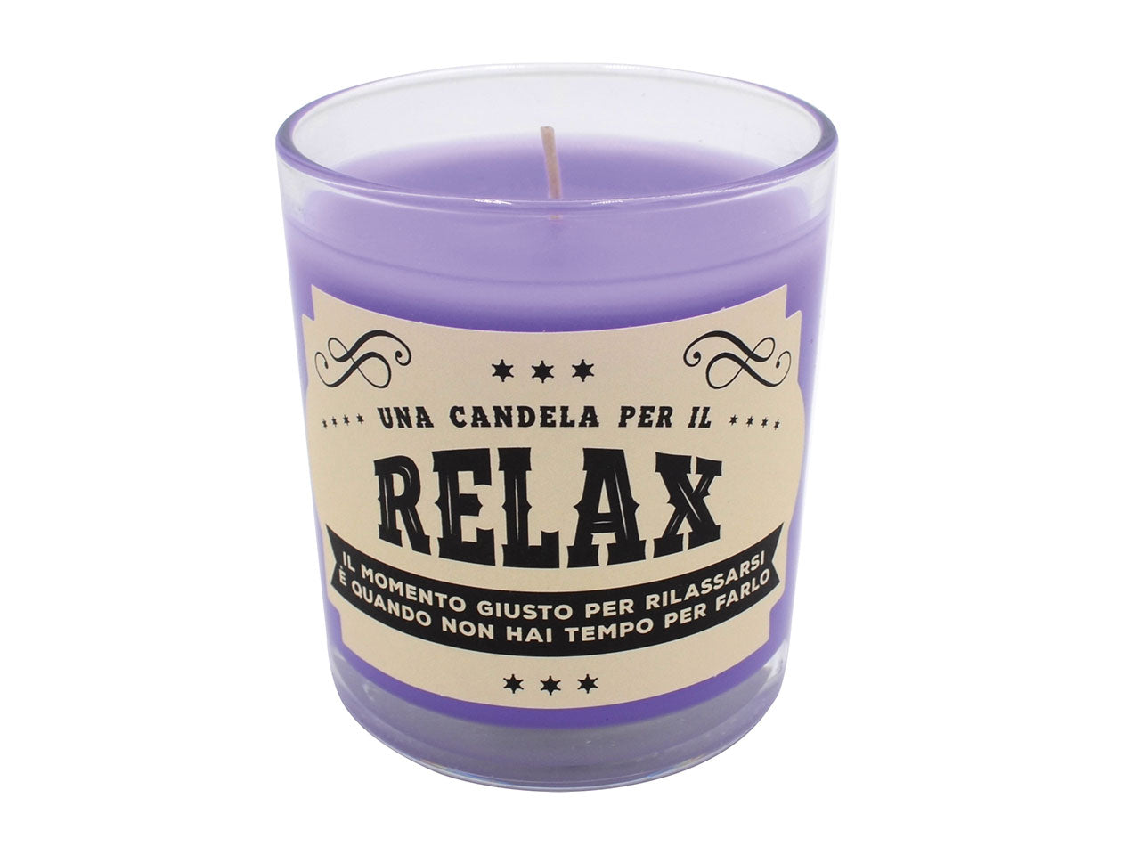 Una candela per il relax