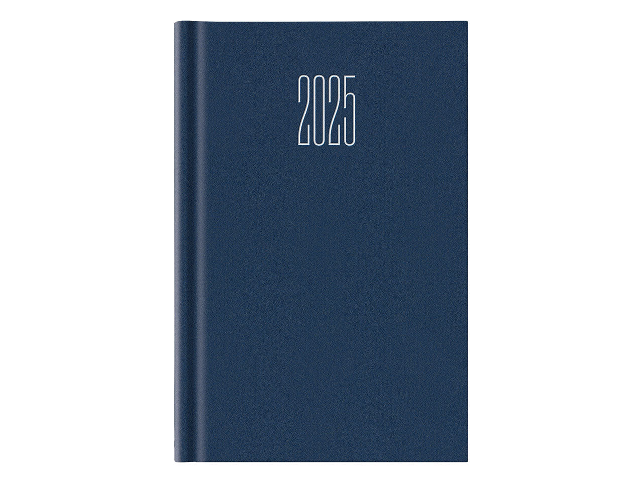 Agenda 11x16,5 giornaliera senza domenica gommata blu