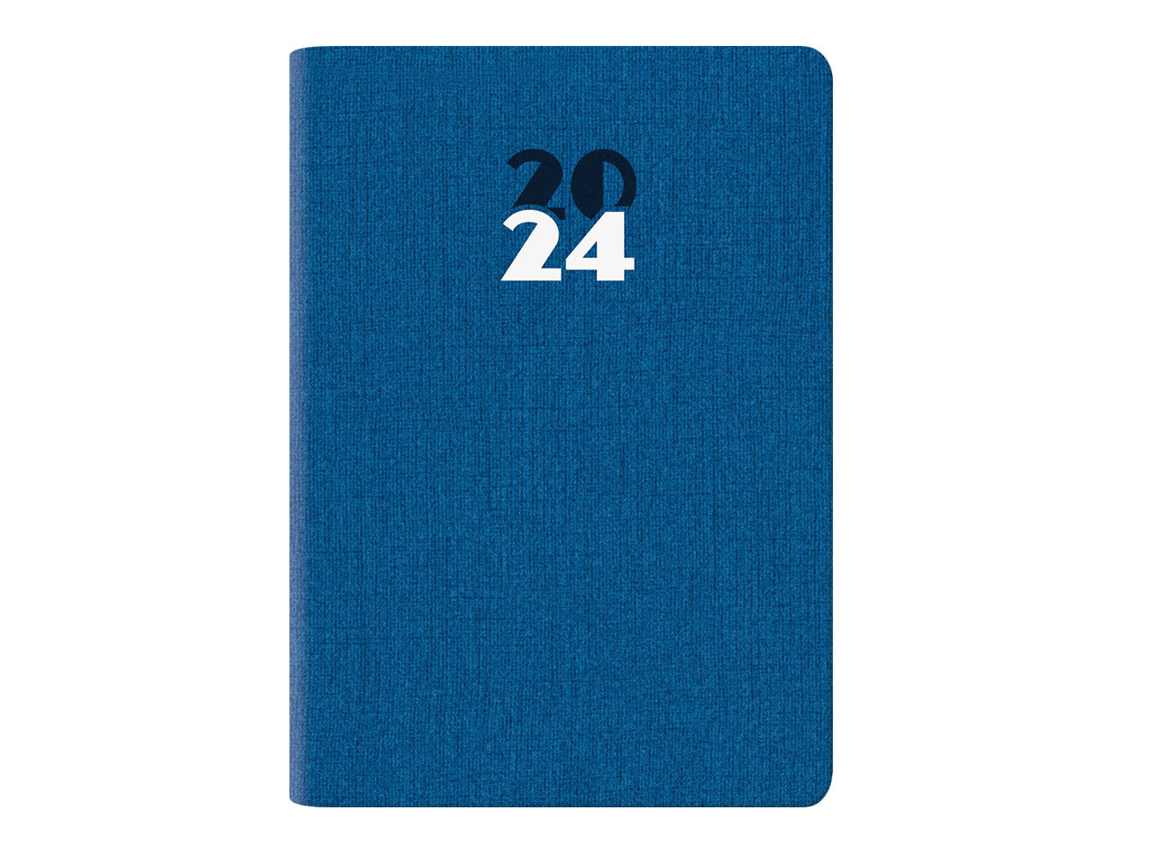 Agenda bigiornaliera misura 7x10cm caribe blu