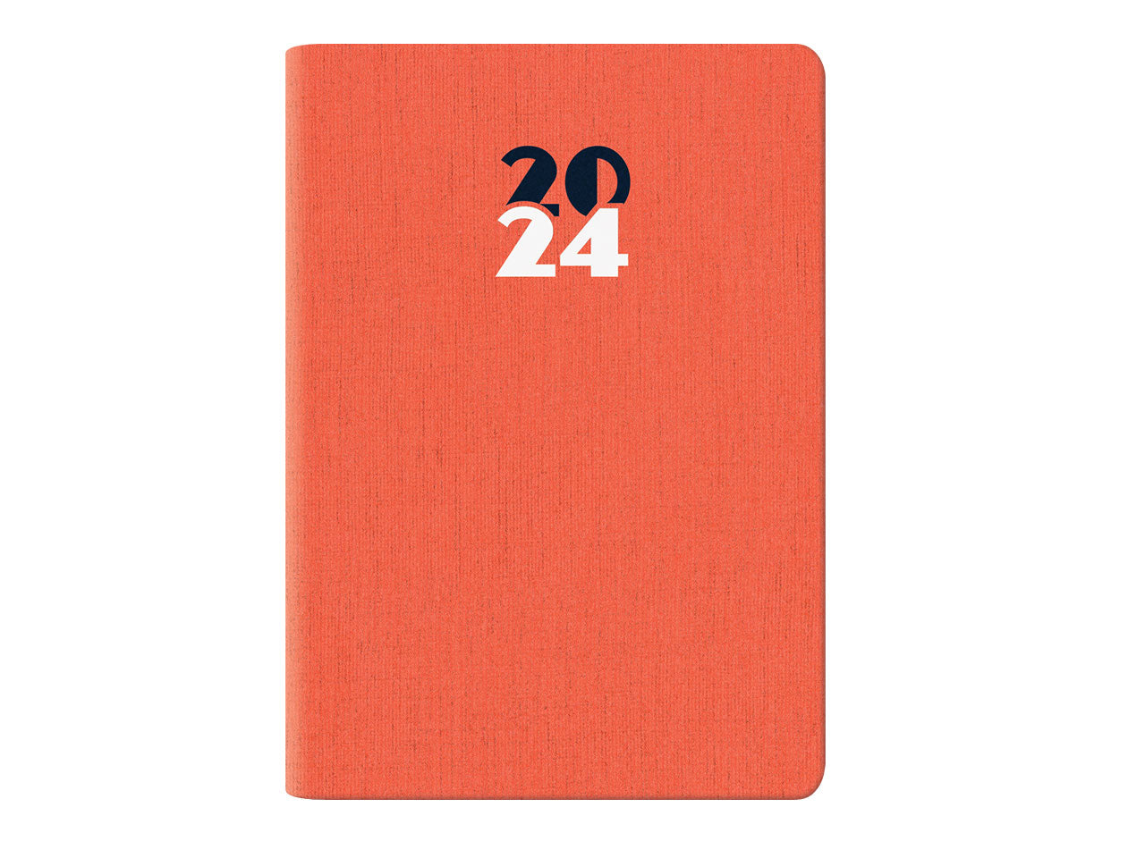 Agenda bigiornaliera misura 7x10cm caribe arancione