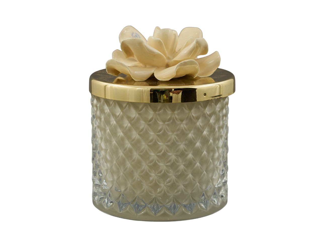 Visone candela diamond fiore capodimonte