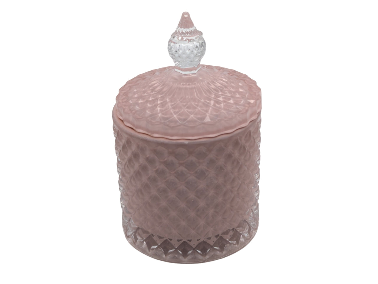 Candela diamond cipria d.6,8xh.9,5cm