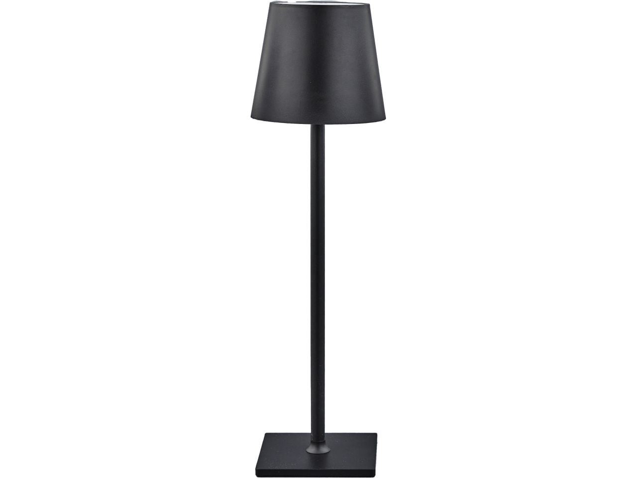 Lampada led touch colore nero misura d.15xh.41cm