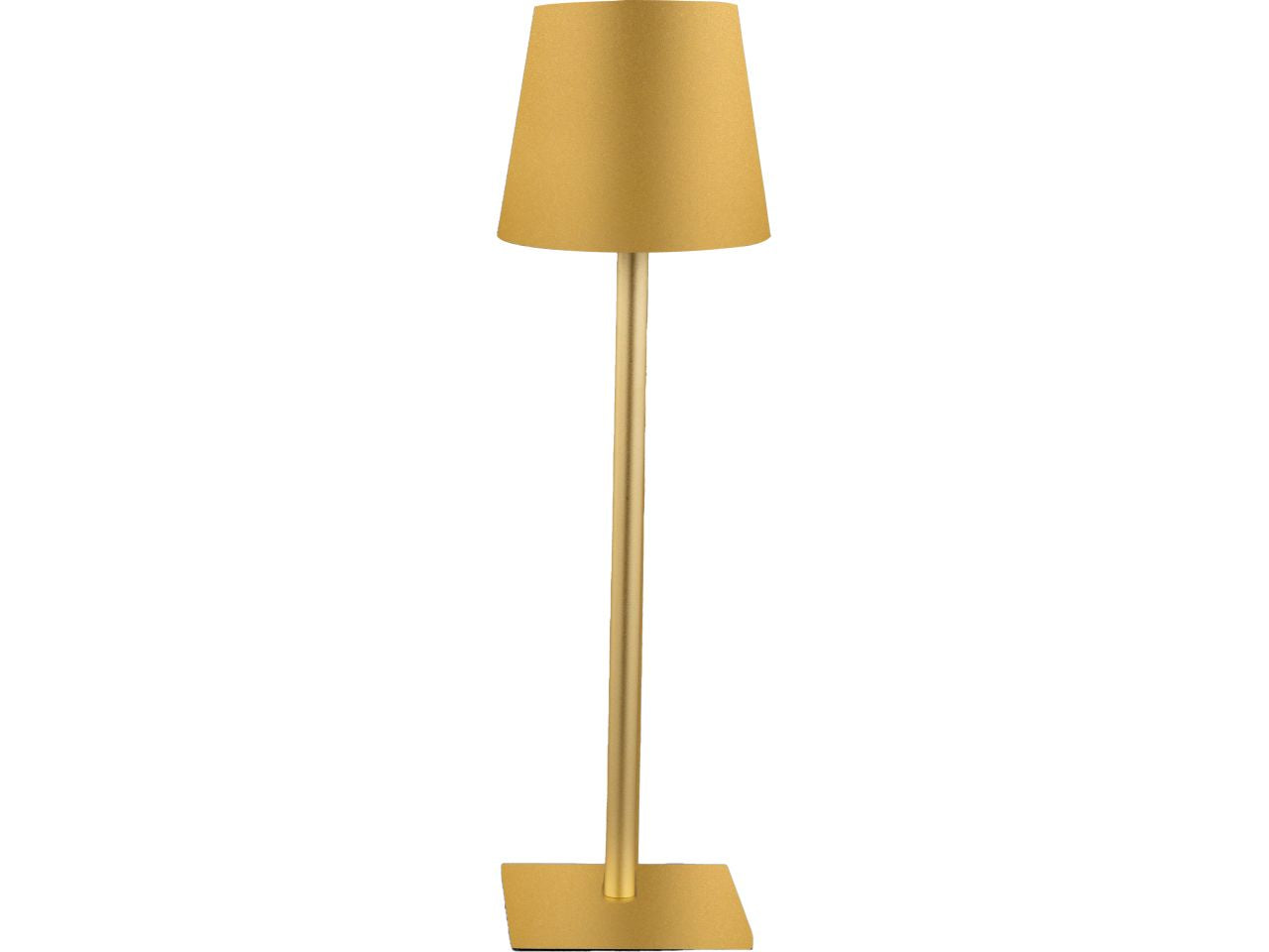 Lampada led touch colore oro misura d.15xh.41cm