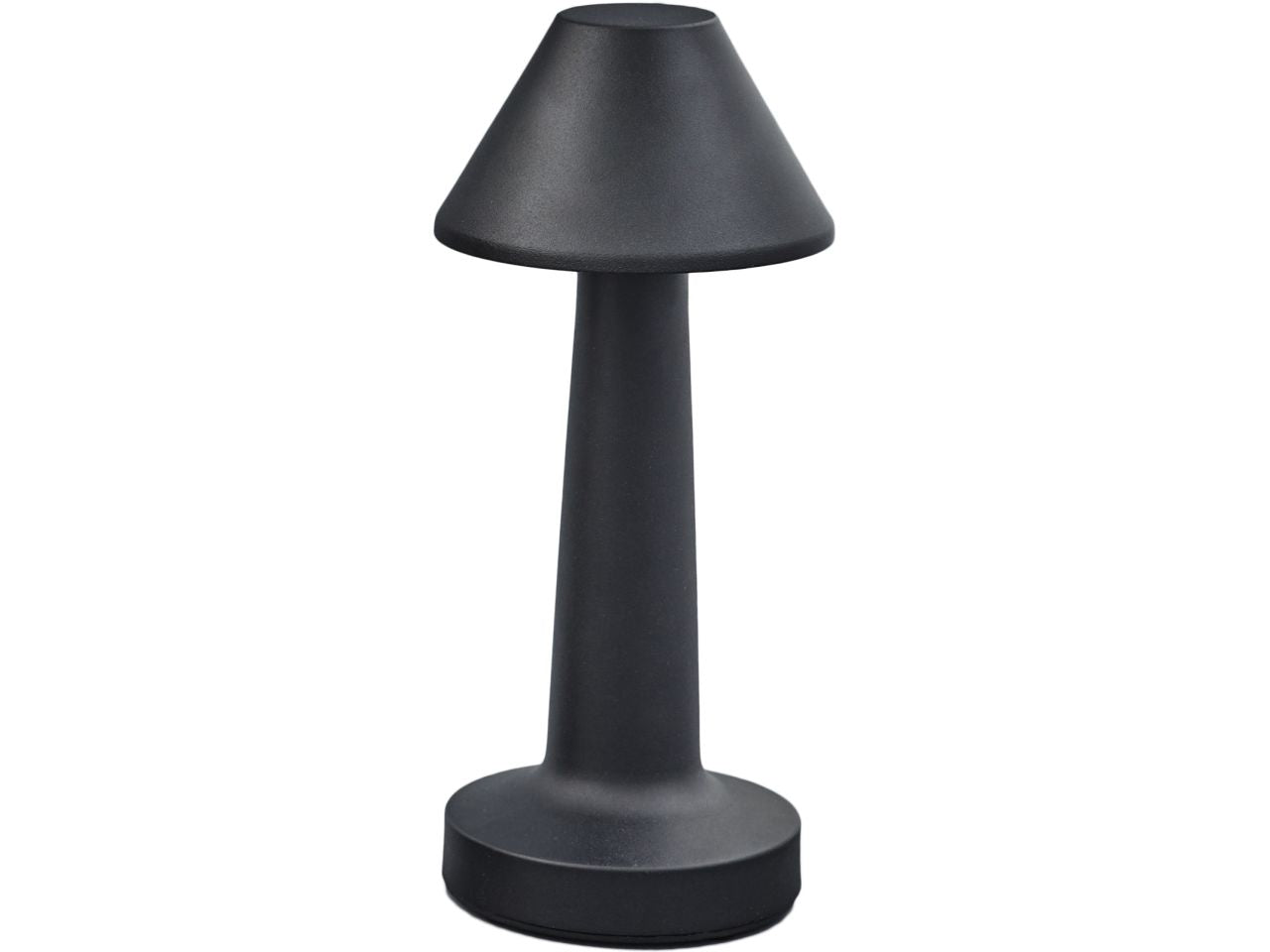 Lampada nero metal d.10xh.23cm