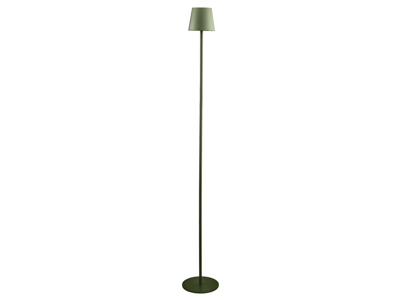Lampada da terra led touch in metallo e plastica verde moderno per interno/esterno 120 cm - Melograno Tech