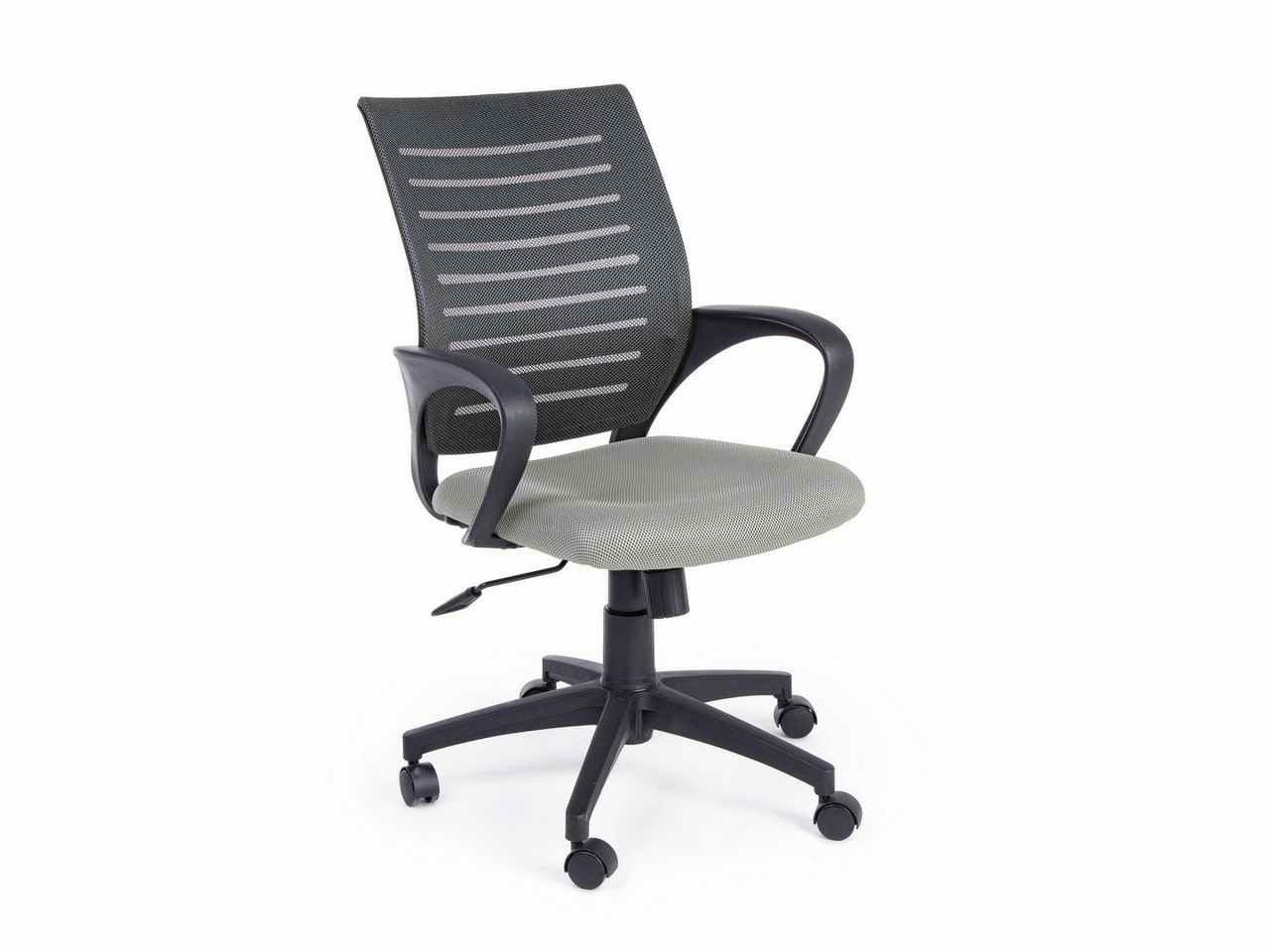 Sedia da ufficio con braccioli linea marion colore grigio