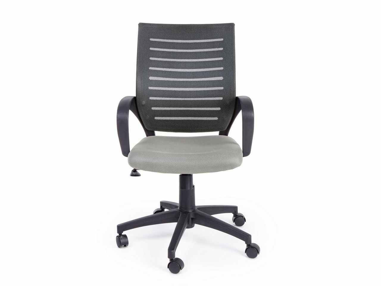 Sedia da ufficio con braccioli linea marion colore grigio