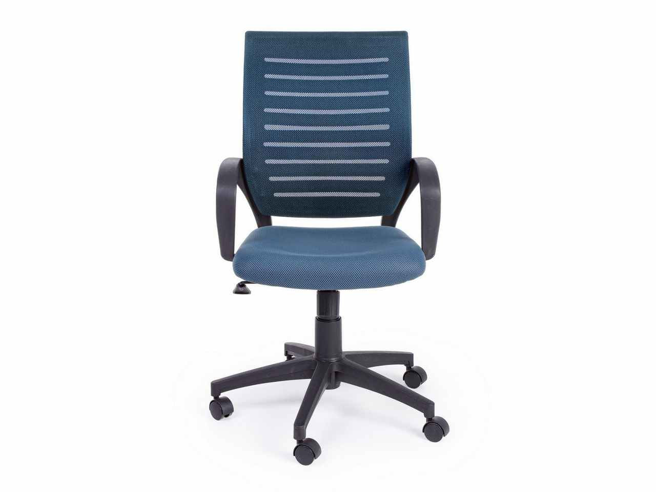 Sedia da ufficio con braccioli linea marion colore blu