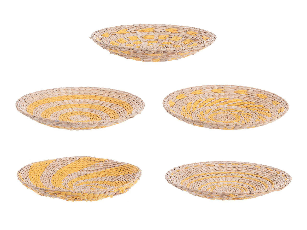 Vassoio linea islas to colore giallo d.40cm